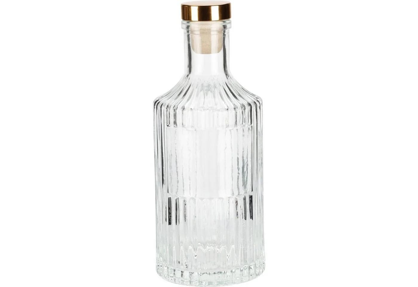 Home & styling Vorratskaraffe Glas 250ml mit Stöpsel