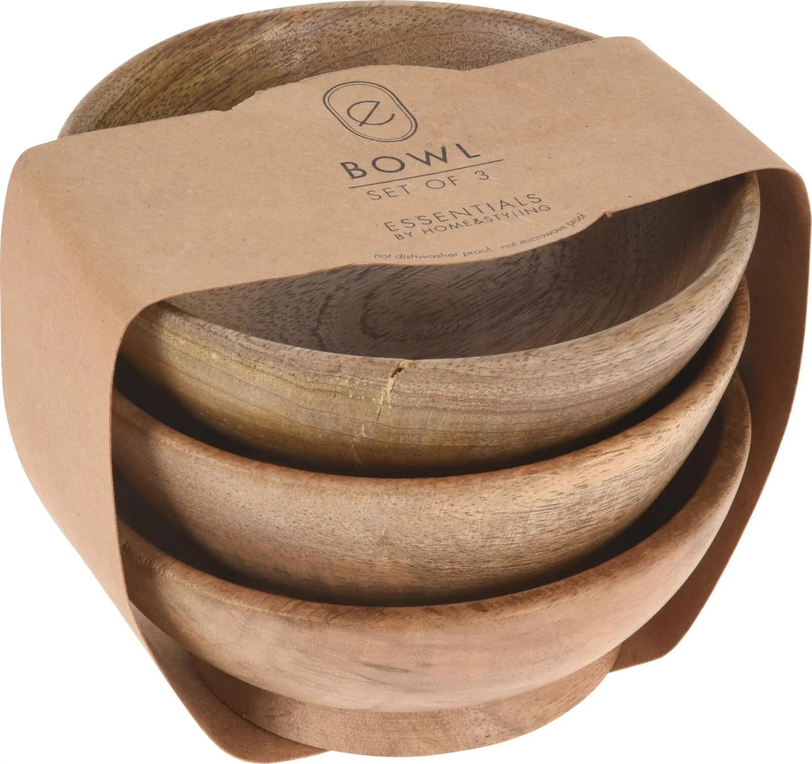 Schalen-Set Mangoholz 2 teilig