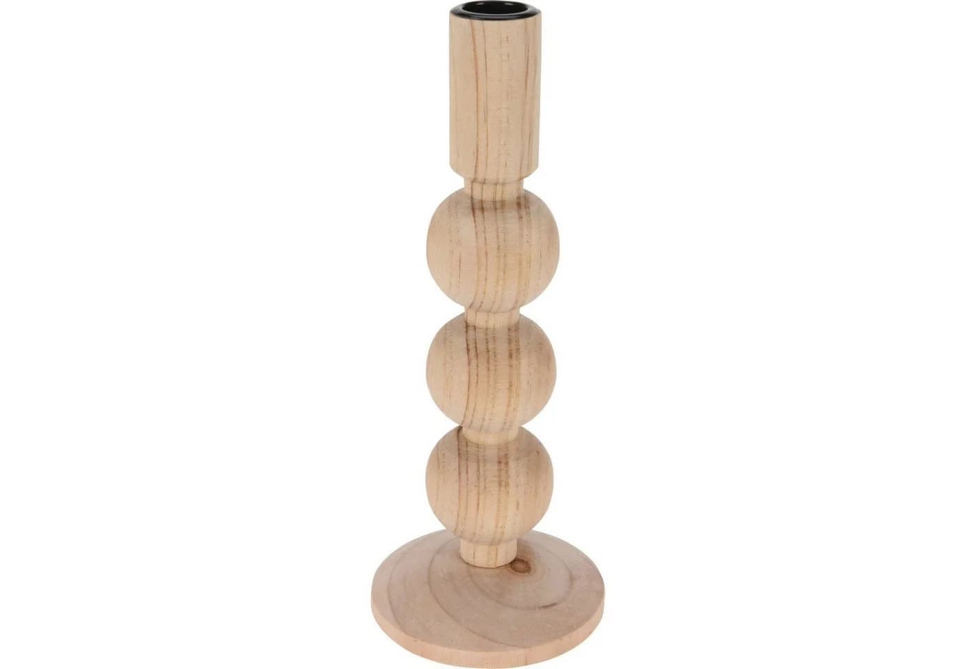 Home & styling collection Kerzenständer Beige Holz