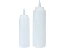 Excellent Houseware Quetschflaschen-Set 250ml & 400ml Weiß Kunststoff Bild 2