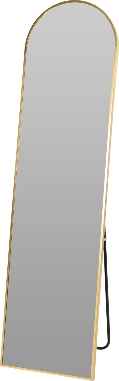 Standspiegel STELLARIO Gold Metall Bogenform