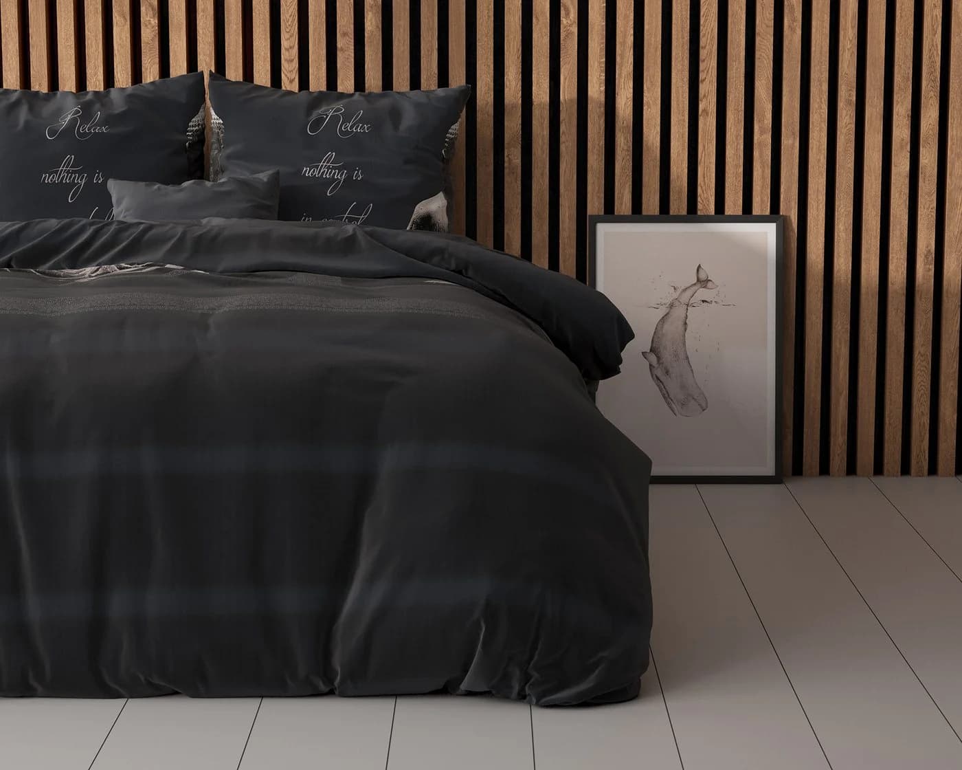 Sitheim-Europe Bettwäsche Buddha Elegance 3-teilig Grün Baumwolle-Polyester Mix - Bild 3