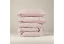 Sitheim-Europe Wendebettwäsche Rosa Teddy Check 3-teilig Mikrofaser Bild 5