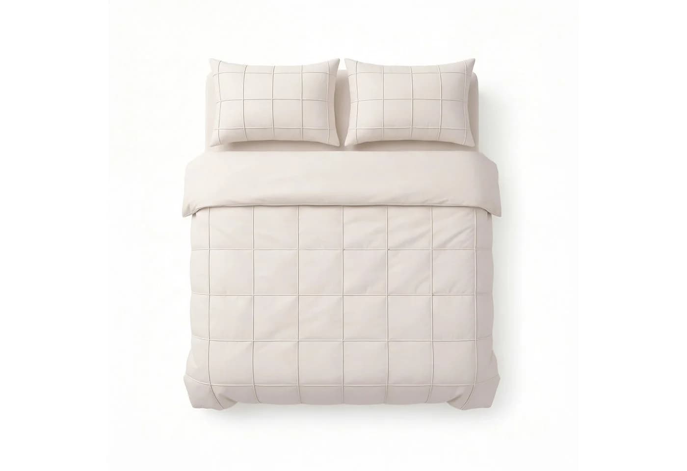 Sitheim-Europe Bettwäsche SLEEPTIME FRESH CHECK PINTUCK Mikrofaser 3-tlg. - Bild 5