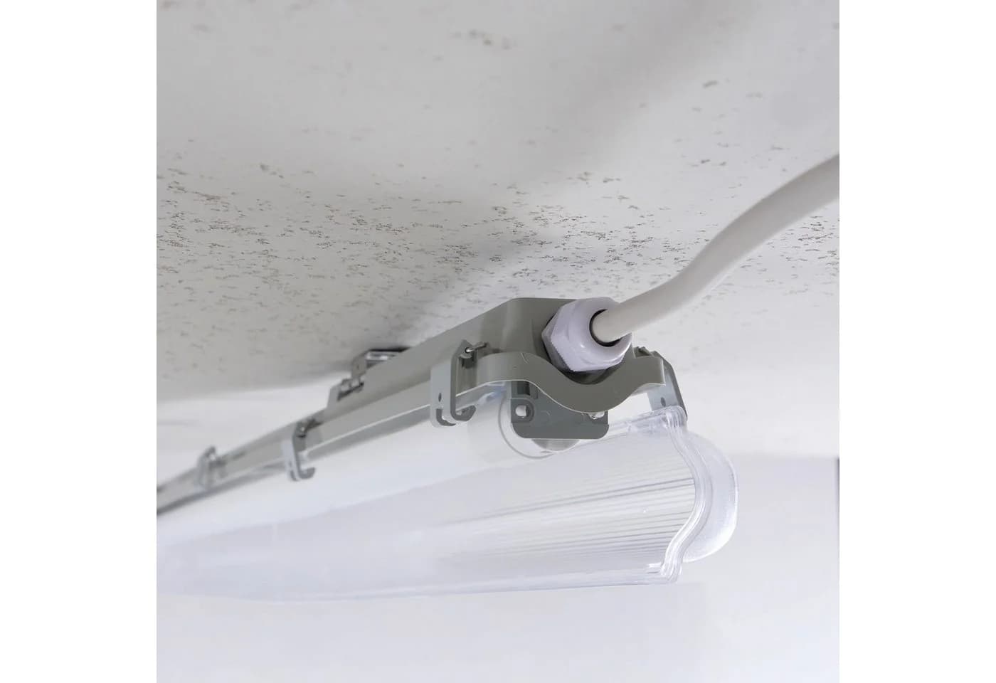 LED's light Basic LED Deckenleuchte Feuchtraum IP65 Grau 18W - Bild 3
