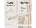 ELANOX Magnetische Raffhalter 2er Set mit Perlen Weiß Bild 5