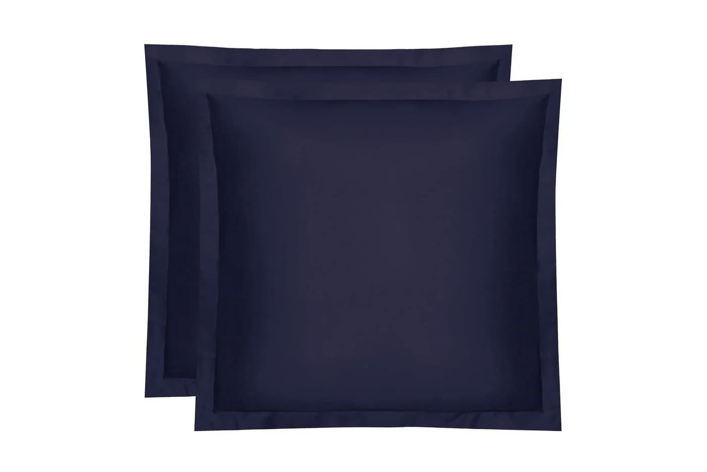 Amqua Kissenbezug Mako Satin 100% Baumwolle Verdeckter Reißverschluss - Bild 2