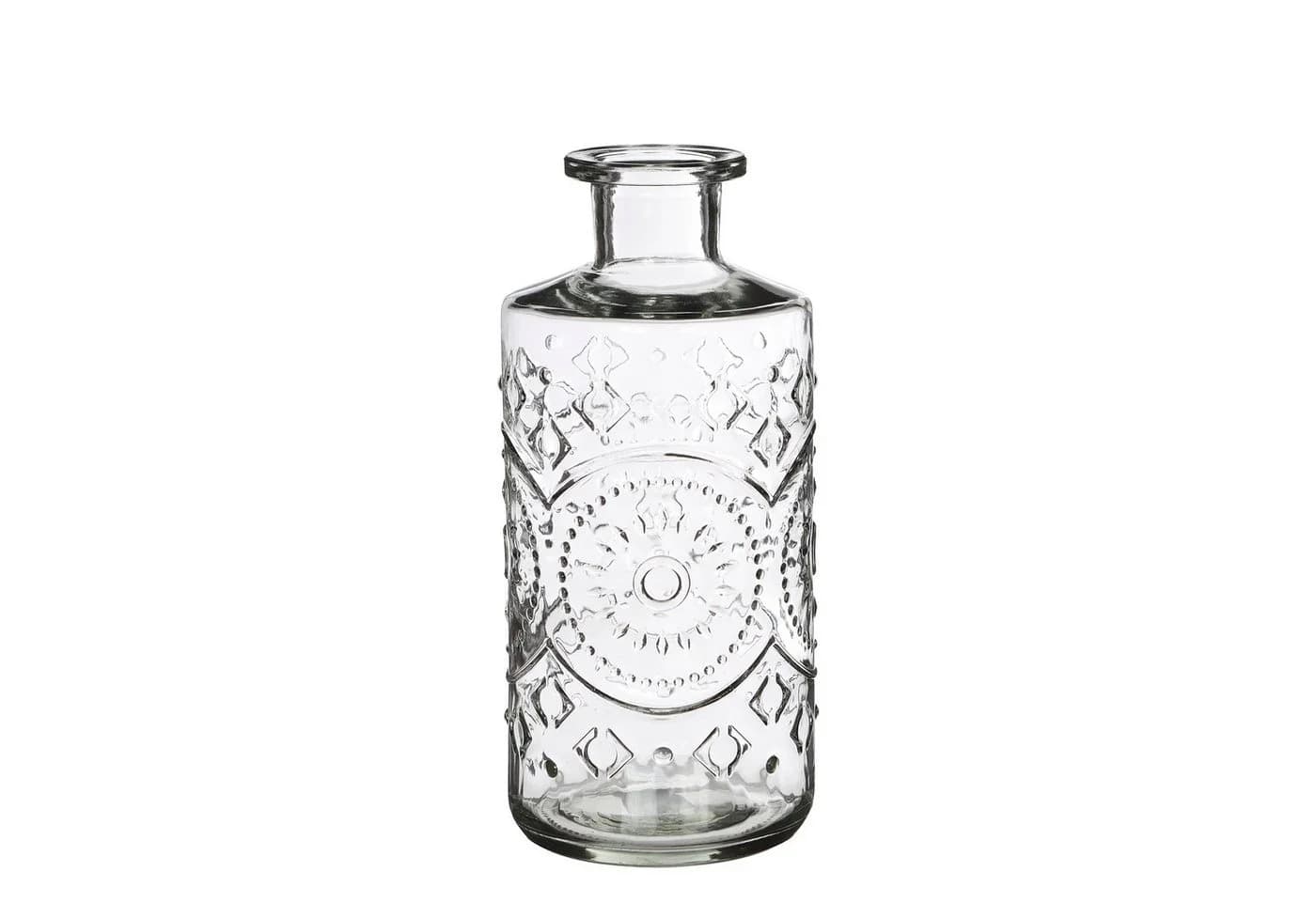 finehomegarden Dekovase 2x Glas Flasche BERLIN Ø9cm H21cm - Bild 2
