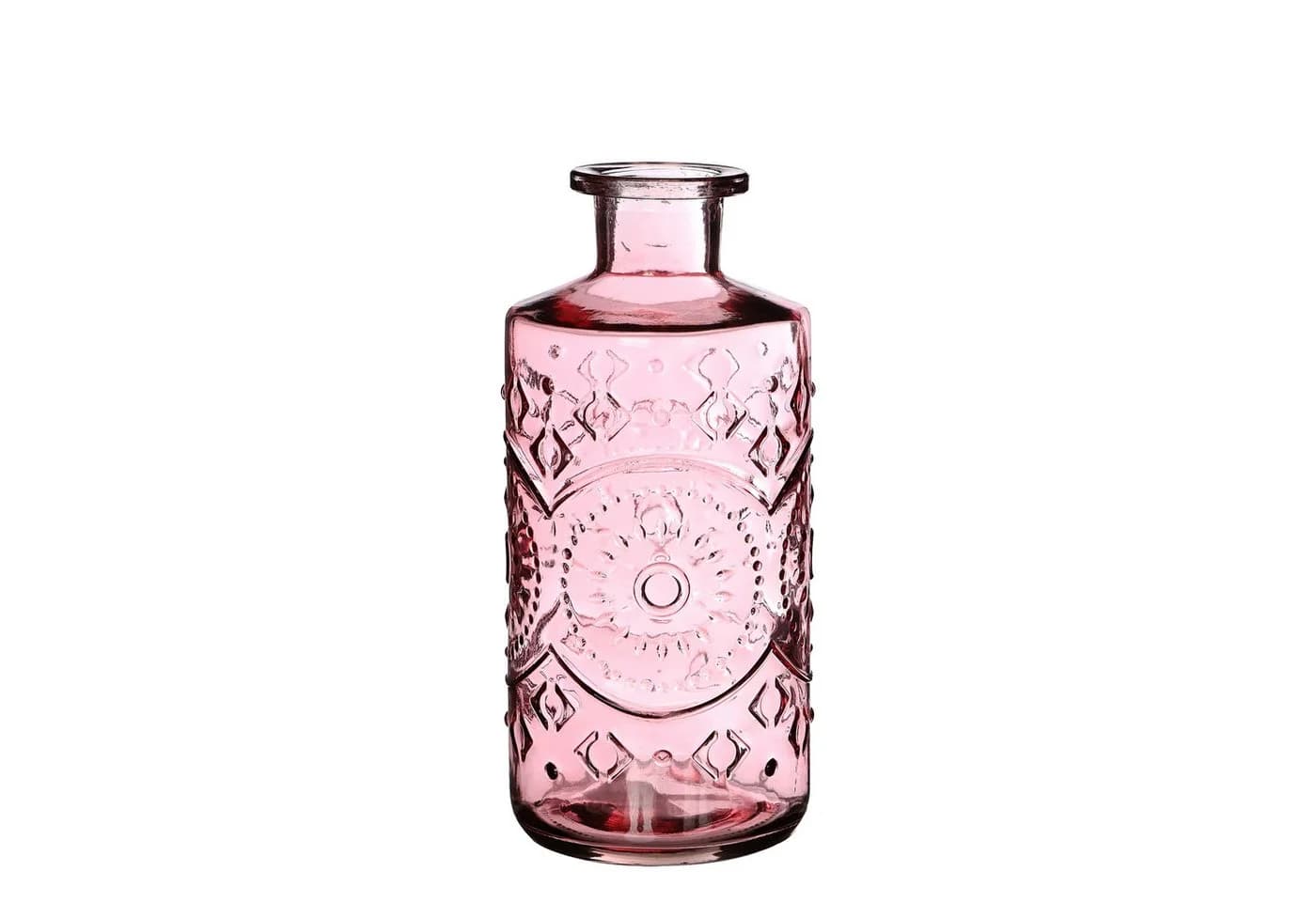 finehomegarden Dekovase 2x Glas Flasche BERLIN Ø9cm H21cm - Bild 3