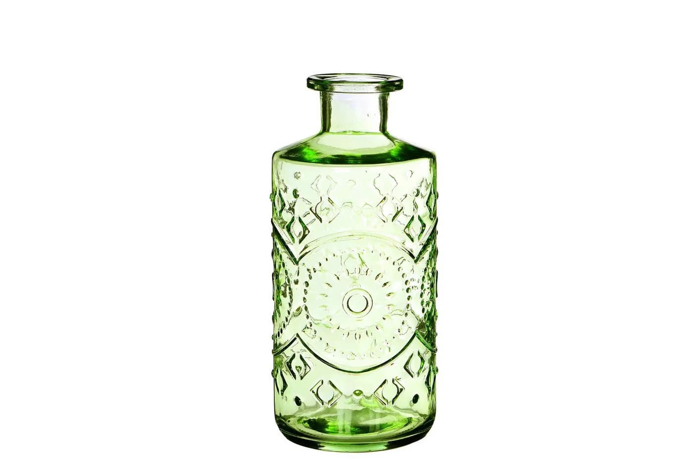 finehomegarden Dekovase 2x Glas Flasche BERLIN Ø9cm H21cm - Bild 5