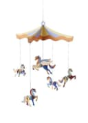 studio ROOF Mobile Zirkus mit Pferden und Pegasus Recyclingkarton Bild 2