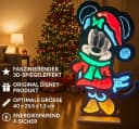 Disney Minnie Mouse LED Dekofigur Infinity Lights 3D Weihnachtsdeko Bild 1