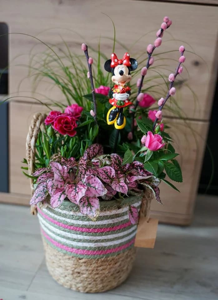 Disney Gartenstecker Minnie Mouse 37x8x5cm