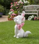 Disney Gartenfigur Katze Marie Wetterfest Polyresin Bild 4