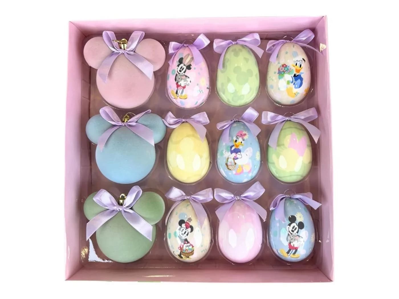 Disney Dekohänger Mickey & Minnie Mouse Ostereier Set 12 Stück - Bild 2