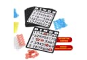 Kyto Bingo Spiel Set mit Trommel, 75 Kugeln, 18 Tickets, 150 Chips & 500 Karten Bild 3