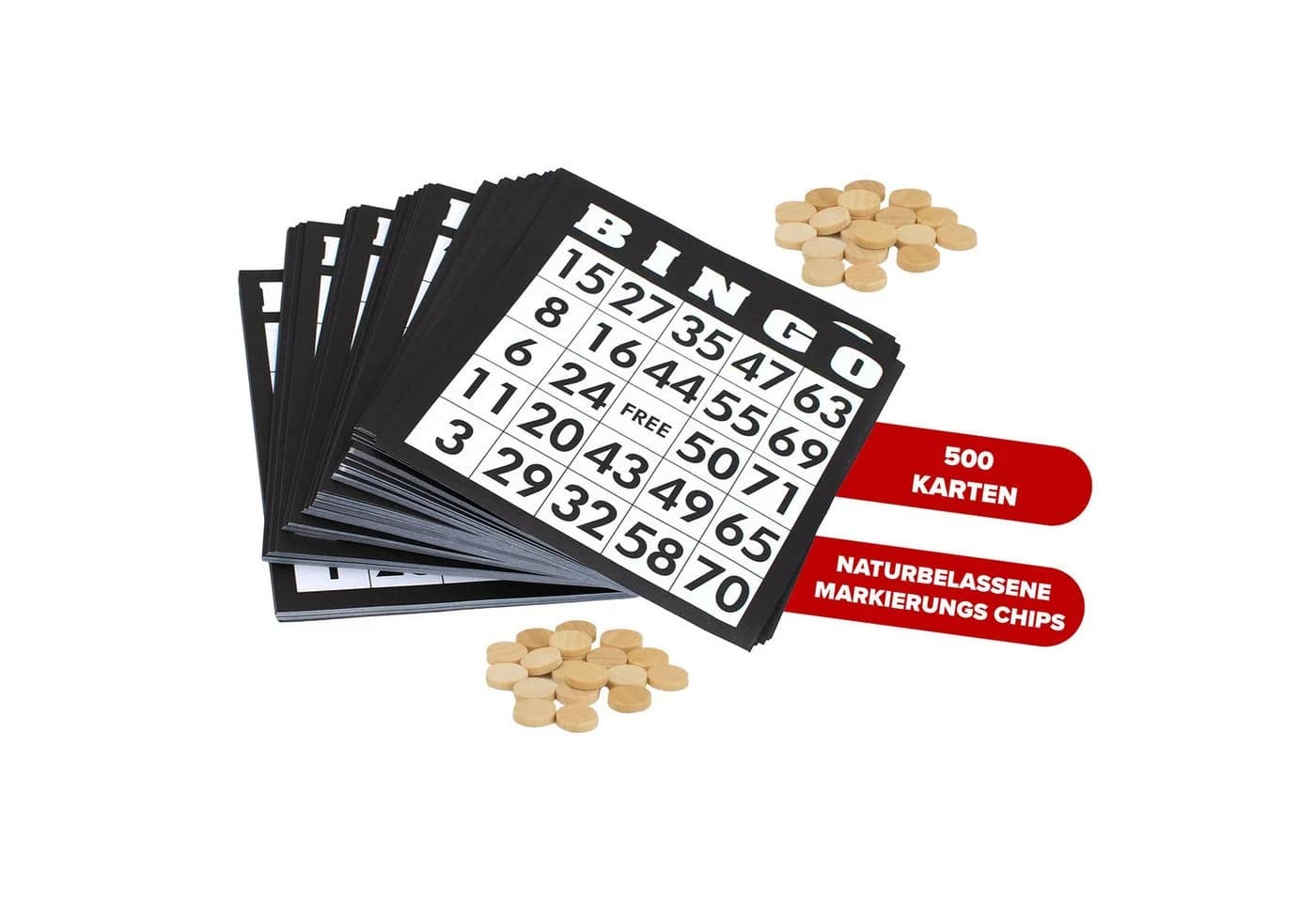 Kyto Bingospiel Deluxe Gold + 500 Bingokarten - Bild 3