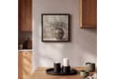 OneMillionCanvasses Leinwandbild Olivenpflanze Beige mit Rahmen Bild 1