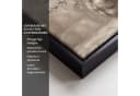OneMillionCanvasses Leinwandbild Olivenpflanze Beige mit Rahmen Bild 3