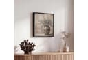 OneMillionCanvasses Leinwandbild Olivenpflanze Beige mit Rahmen Bild 5
