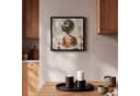 OneMillionCanvasses Leinwandbild mit Rahmen Beige Modern Bild 1