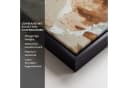 OneMillionCanvasses Leinwandbild mit Rahmen Beige Modern Bild 3