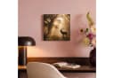 OneMillionCanvasses® Leinwandbild Hirsch Gold 20x20 cm Bild 4