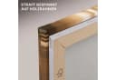 OneMillionCanvasses® Leinwandbild Hirsch Gold 20x20 cm Bild 5