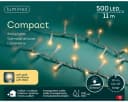 Lumineo LED-Lichterkette COMPACT 500 LED 11 m Soft Gold Dimmbar Timer Bild 2