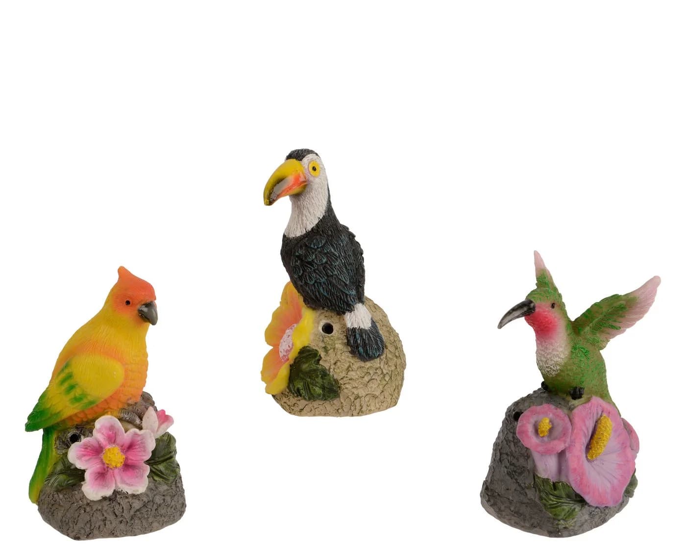 Lumineo Bewegungsmelder Dekofigur Vogel bunt - Bild 2