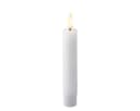 Lumineo LED-Kerze 14,5cm mit Timer, Wachs, Weiß Bild 1