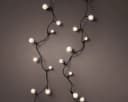 Lumineo LED-Lichterkette Cherry 4,5m 60 LEDs Warmweiß Schwarz Batterie Bild 4