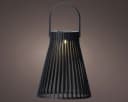 Lumineo LED Laterne Solar Gartenleuchte Schwarz Bild 1