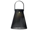 Lumineo LED Laterne Solar Gartenleuchte Schwarz Bild 4