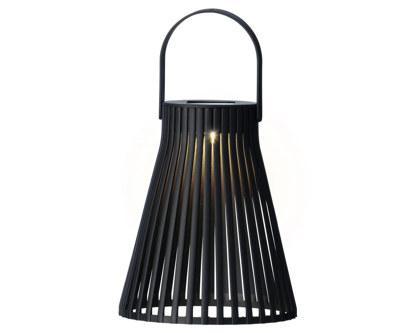 Lumineo LED Laterne Solar Gartenleuchte Schwarz - Bild 4
