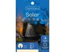 Lumineo LED Laterne Solar Gartenleuchte Schwarz Bild 5