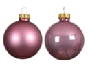 Kaemingk Weihnachtsbaumkugeln Glas 3,5cm 16 Stück Antikrosa Bild 1