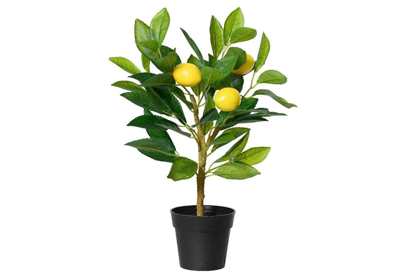 Kunstbaum CITRON, Gelb, Grün, Kunststoff, Naturgetreu, Zitronenbaum, Kaemingk - Bild 2