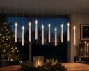 Lumineo LED-Christbaumkerzen Floating Candles Weiß 10 LED 15 cm warm weiß batteriebetrieben, Indoor, Schwebe-Effekt, mit Fernbedienung Bild 1