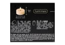 Lumineo LED Teelichter mit Timer Creme Warmweiß 2er Set Bild 4