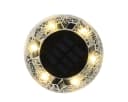 Lumineo LED Solarleuchte Warmweiß Mosaik-Glas Bodenleuchte Bild 3