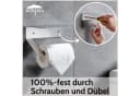 DEKAZIA Toilettenpapierhalter Edelstahl Selbstklebend Bild 3