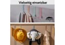 DEKAZIA Türhaken Kinderzimmer Bunt Rosa Edelstahl Einhängehaken Bild 3