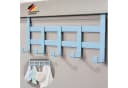 DEKAZIA Türgarderobe Blau - Türhaken Garderobe mit Filzpads Bild 2