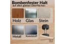 DEKAZIA Wandregalhalter ohne Bohren, 16-tlg. Weiß Selbstklebend Bild 4