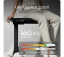DESKSPACE Schreibtisch Pro Plus Höhenverstellbar Elektrisch Schwarz Bild 3