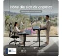DESKSPACE Schreibtisch Pro Plus Höhenverstellbar Elektrisch Schwarz Bild 5