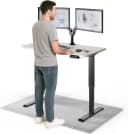 DESKSPACE Schreibtisch Pro Elektrisch höhenverstellbar Schwarz Bild 2
