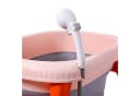 IKIDO Babybadewanne 3 in 1 Faltbar Orange mit Sicherheitsgurt Bild 5