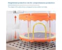 FOXSPORT Kindertrampolin Gartentrampolin Jumpingtrampolin Bild 1